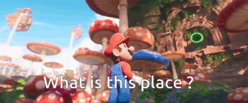 Mario Movie GIF - Mario Movie Mushroom Kingdom GIFs