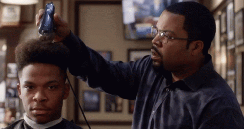 Barber Haircut GIF - Barber Haircut Ice Cube GIFs