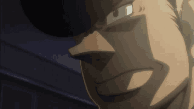 a close up of a man 's face with the letters ntv on the bottom right