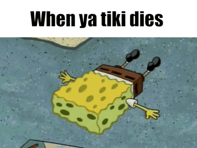 When Ya Tiki Dies Tiki GIF - When Ya Tiki Dies Tiki When Your Tiki Dies GIFs