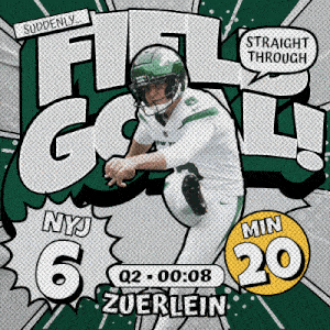an advertisement for a football game between the new york jets and the new england patriots