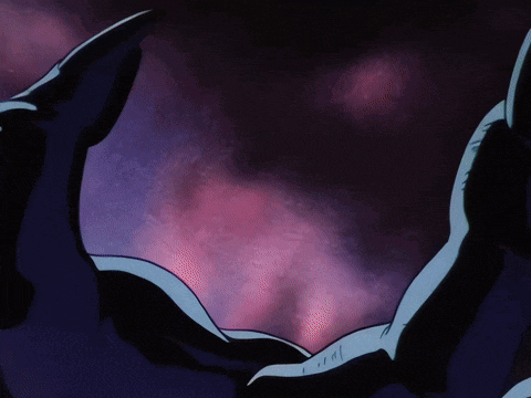 a purple and black background with a few lines visible
