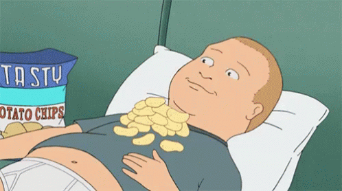 Chillin GIF - King Of The Hill Couch Potato Lazy GIFs