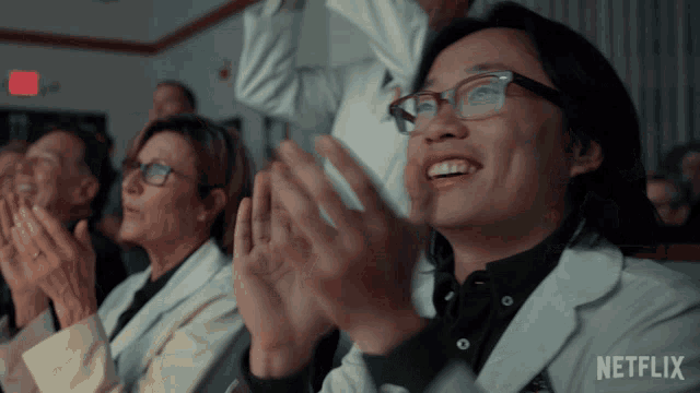 Clapping Dr Chan Kaifang GIF - Clapping Dr Chan Kaifang Jimmy O Yang GIFs