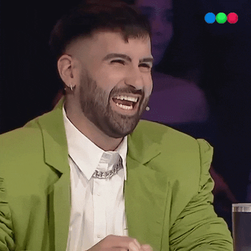 Riendo Emir Abdul GIF - Riendo Emir Abdul Got Talent Argentina GIFs