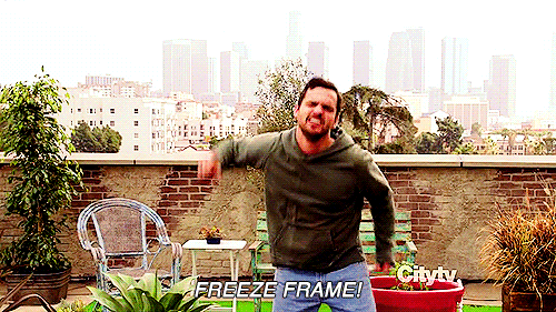 Freeze Frame GIF - New Girl Freeze GIFs