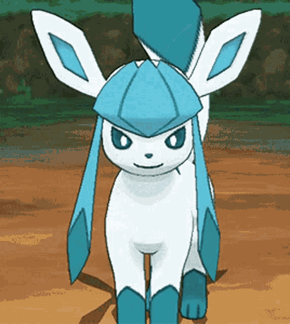 Glaceon Icetype GIF - Glaceon Icetype Pokemon GIFs