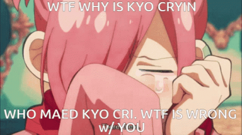Kyo Crying GIF - Kyo Crying Mitsuba Crying GIFs
