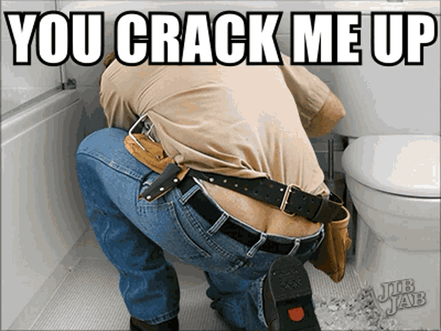 Crack Ass GIF - Crack Ass Plumber GIFs