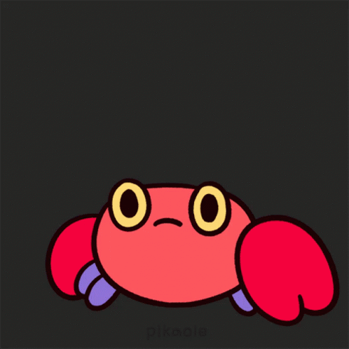 Bad Gesture Crabby Crab GIF