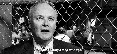 Who Cares GIF - The Office Casino Night Creed Bratton GIFs