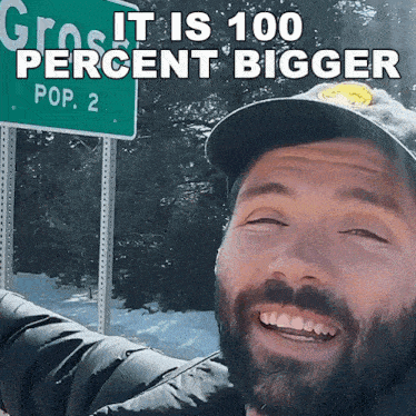 It Is 100 Percent Bigger Isaiah Photo GIF - It Is 100 Percent Bigger Isaiah Photo Its Much Bigger GIFs