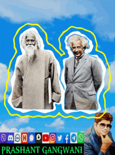 Rabindranath Tagore Albert Einstein GIF - Rabindranath Tagore Albert Einstein Rabindranath Tagore Albert Einstein GIFs