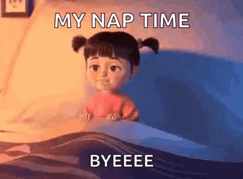 Nap Time Boo GIF - Nap Time Boo Monsters Inc GIFs