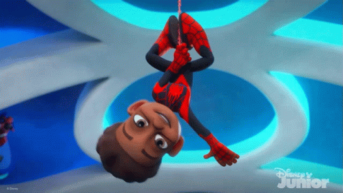 Laughing Miles Morales GIF - Laughing Miles Morales Spidey And His Amazing Friends GIFs