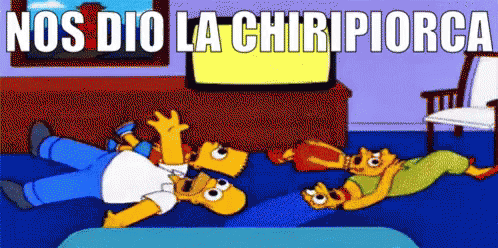 Los Simpson En El Suelo Convulsionando GIF - Los Simpson Chiripiorca GIFs