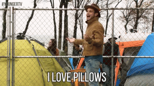 I Love Pillows GIF - Younger Tv Younger Tv Land GIFs