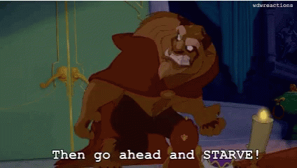 Beauty And The Beast Starve GIF - Beauty And The Beast Starve Yelling GIFs