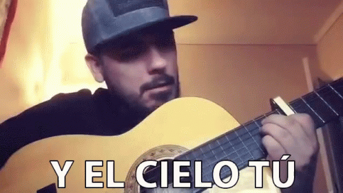 Y El Cielo Tu Mi Vida GIF - Y El Cielo Tu Mi Vida Guitarra GIFs