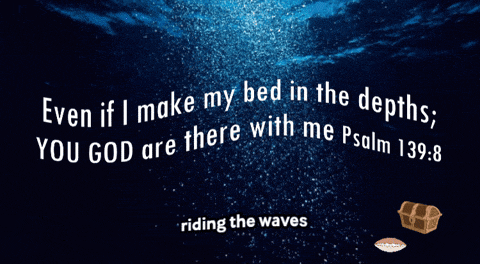 an advertisement for jonah riding the waves with a whale in the water