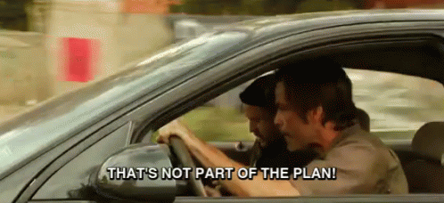 Unplanned GIF - Thats Not Part Of The Plan Driving Mad GIFs
