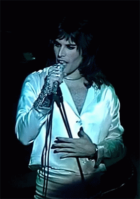 Freddie Mercury Queen GIF - Freddie Mercury Queen 70s Freddie GIFs