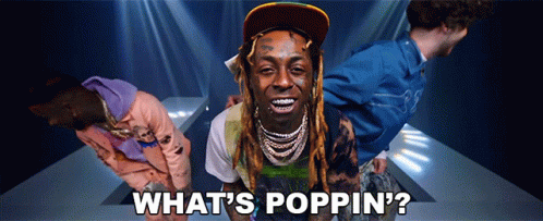 Whats Popping Lil Wayne GIF - Whats Popping Lil Wayne Jack Harlow GIFs