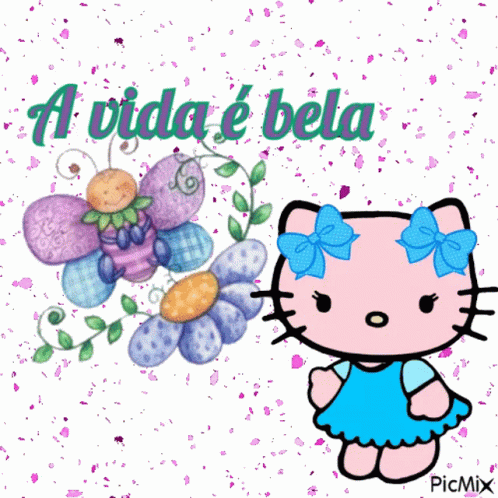 A Vidaébela Hello Kitty GIF - A Vidaébela Hello Kitty Cute GIFs