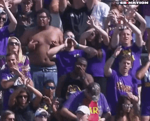 Surprise Shirtless Kansas State Fan GIF - Surprise Shirtless Kansas State GIFs