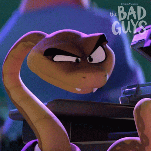 Oh Brother Mr Snake GIF - Oh Brother Mr Snake The Bad Guys GIFs