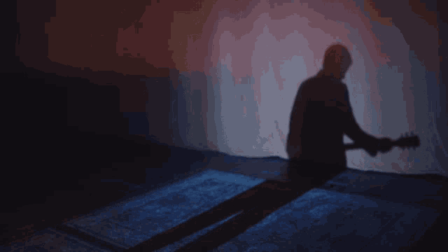 Shadow Playing Music GIF
