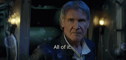 When Friends Ask If You Want Some Of Their Food GIF - Harrisonford Hansolo Starwars GIFs