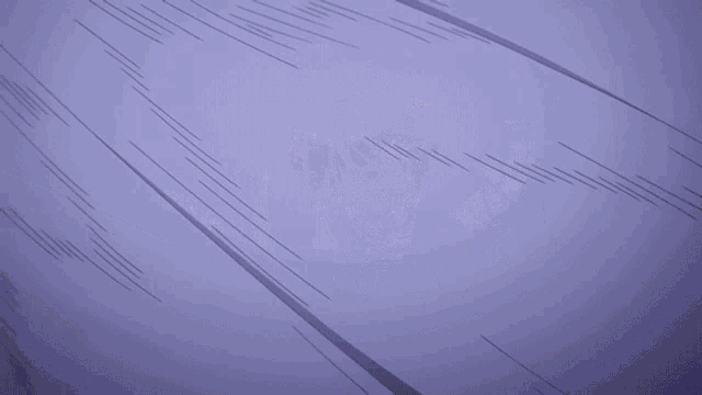 a purple background with a drawing of a person