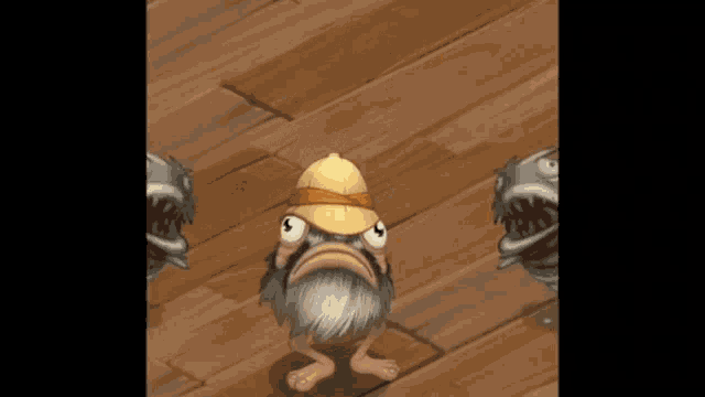 a cartoon character with a beard and a hat says the zaa