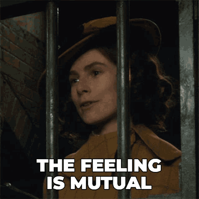 The Feeling Is Mutual Effie Newsome GIF - The Feeling Is Mutual Effie Newsome Murdoch Mysteries GIFs