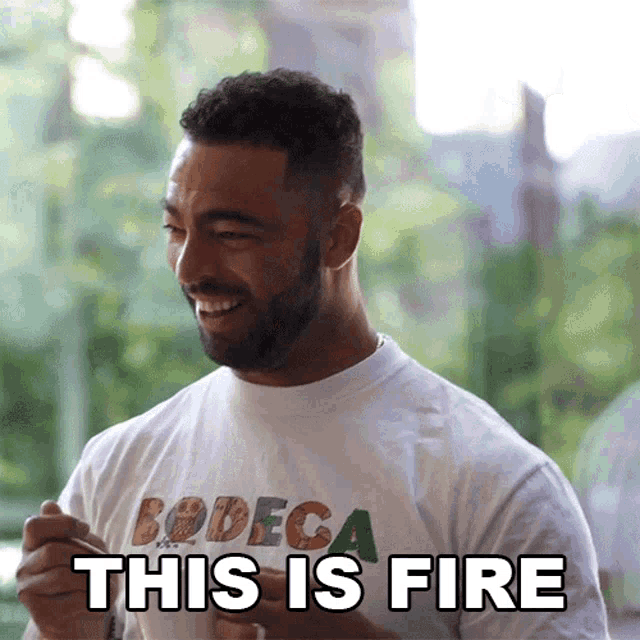 This Is Fire Kyle Van Noy GIF - This Is Fire Kyle Van Noy Vibin With Van Noys GIFs