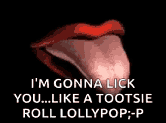 Licking Lip GIF