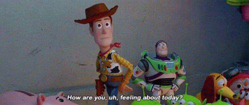 Toy Story Buzz Lightyear GIF - Toy Story Buzz Lightyear How Are You Feeling About Today GIFs