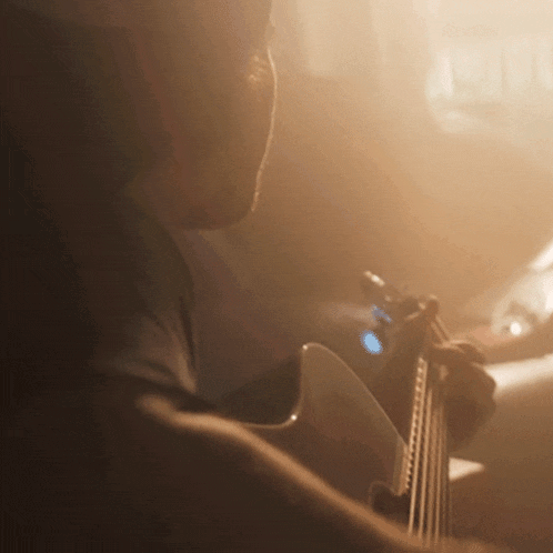 Playing Guitar Austin Snell GIF - Playing Guitar Austin Snell Whiskey In A Wine Glass Song GIFs
