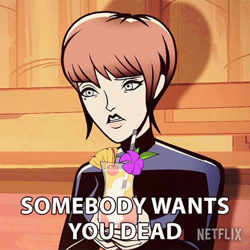 Somebody Wants You Dead Cece Ryder GIF - Somebody Wants You Dead Cece Ryder Kaitlin Olson GIFs