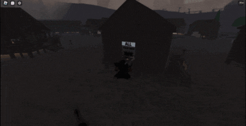 a screenshot of a video game shows a person standing next to a robot