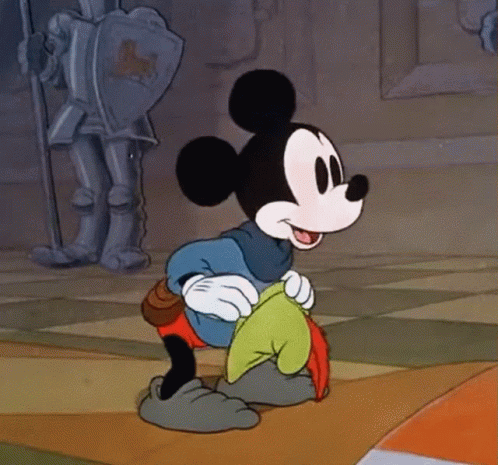 Brave Little Tailor Mickey GIF - Brave Little Tailor Mickey Wink GIFs