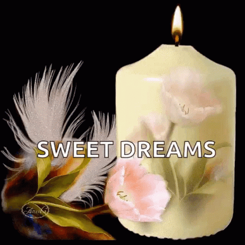 Sweet Dreams Candles GIF - Sweet Dreams Candles Flowers GIFs
