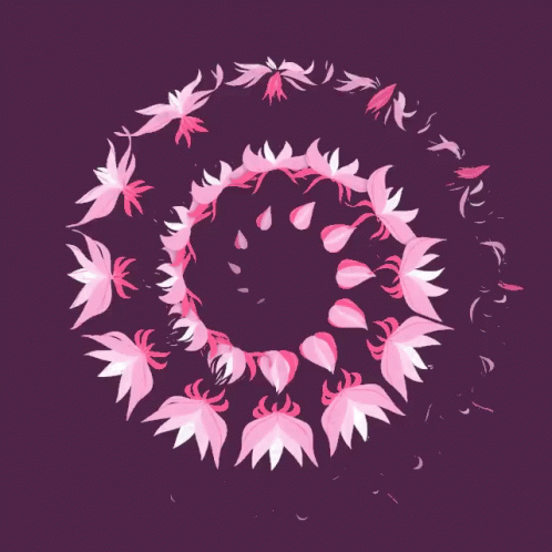 Flowers Pink GIF