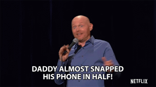 Daddy Almost Snapped His Phone In Half Broke GIF - Daddy Almost Snapped His Phone In Half Snapped Broke GIFs