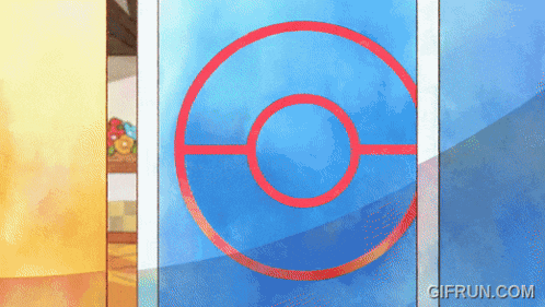 a gif from gifrun.com shows a blue background and a red circle