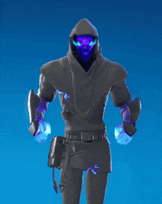 a person in a hooded jacket with a skull on their face
