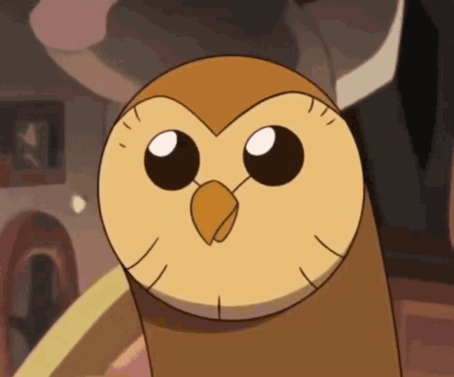 Hooty Hooty Smug GIF - Hooty Hooty Smug Owl House GIFs