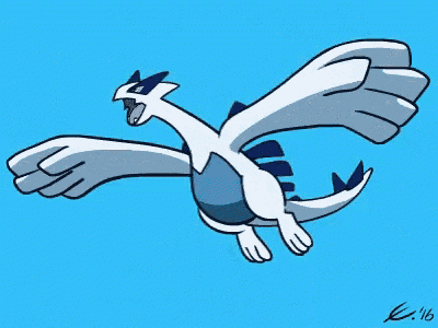 a cartoon drawing of a white dragon flying in the sky .