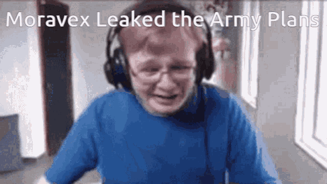 moravex leaked the army plans written on a screen